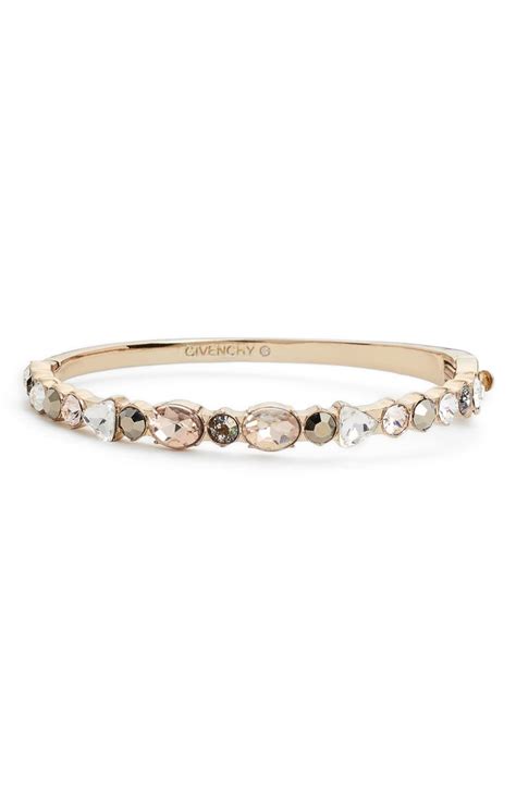 givenchy single row diamond bracelet|givenchy bracelet with swarovski stones.